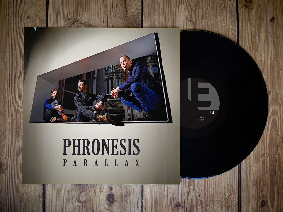 Album cover 'Parallax' for Phronesis.   Album cover 'Parallax' for Phronesis.