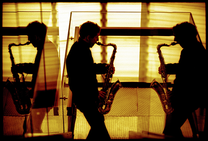 Saxophonist Ad Colen for promotion and album.   Saxophonist Ad Colen for promotion and album.